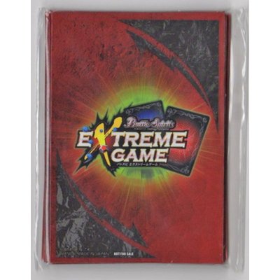 スリーブ『EXTREMEGAME(赤)』20枚【-】{-}《サプライ》