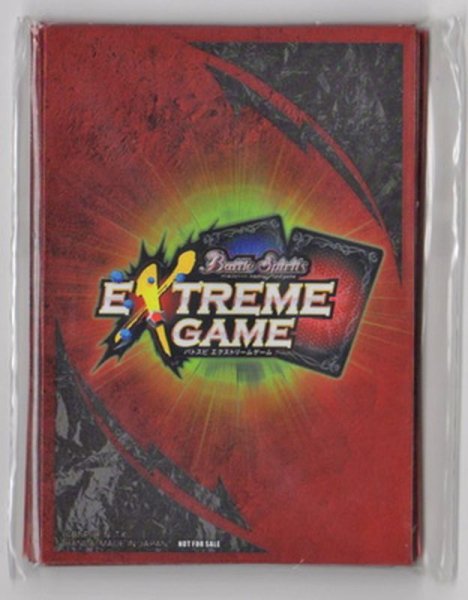 画像1: スリーブ『EXTREMEGAME(赤)』20枚【-】{-}《サプライ》 (1)